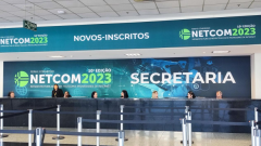 美高梅电子娱乐游戏app参加南美巴西NETCOM 2023国际通讯展，共享高科技发展成果
